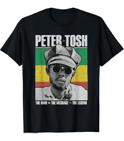 Amazon.com: Peter Tosh Dread or Alive T-Shirt : Clothing, Shoes